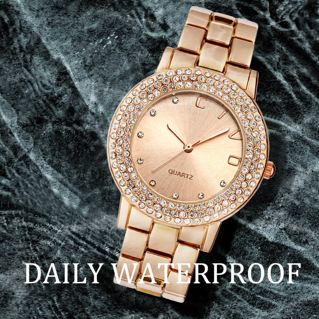 1250C | Quartz Women Watch | Stainless steel Band