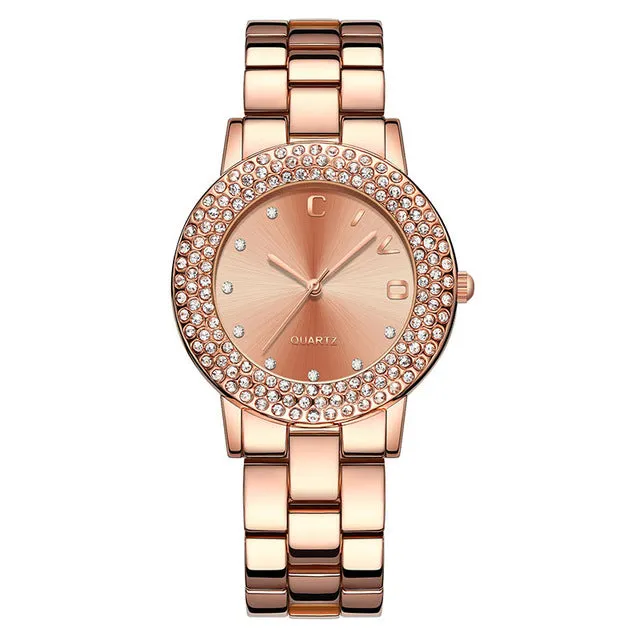 1250C | Quartz Women Watch | Stainless steel Band