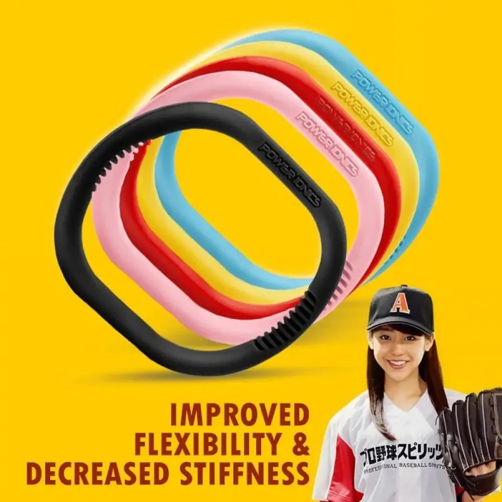 1pc Unisex 1000 Anions Titanium Germanium Sports Wristband Bracelet Balance Energy