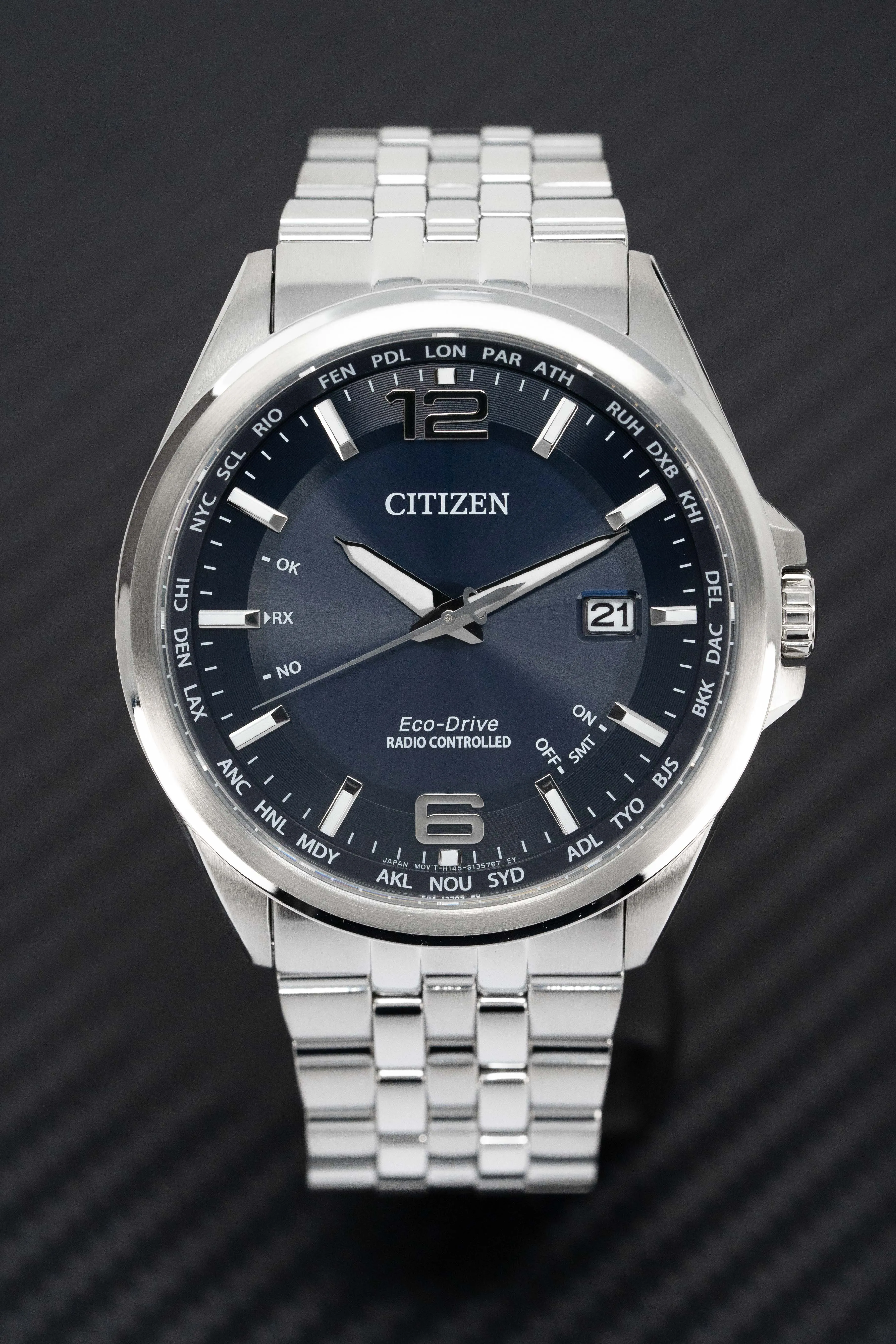 Citizen Eco-Drive Radio Controlled Blue Men's Watch CB0010-88L