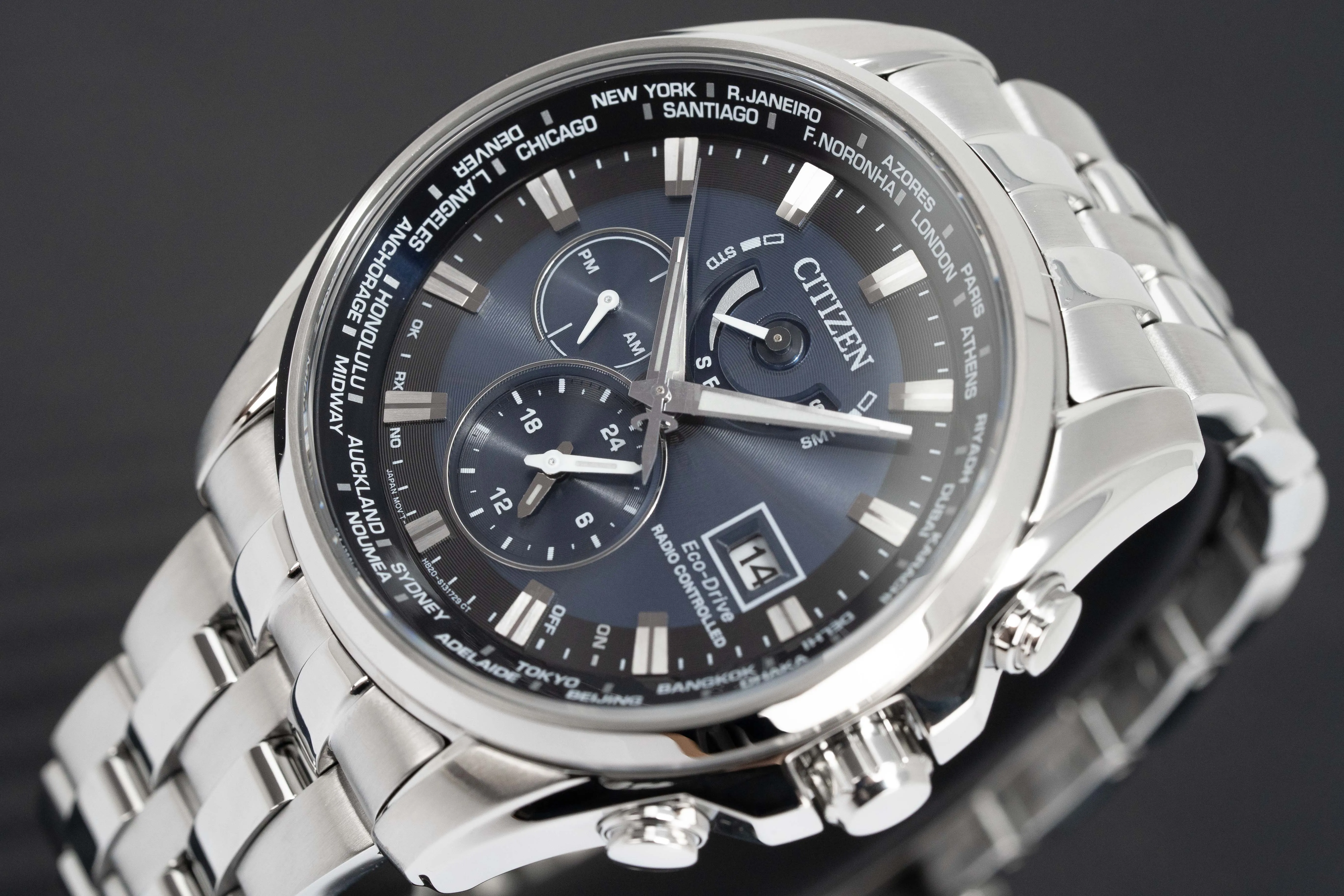 Citizen Eco-Drive Radio Controlled Men's Watch AT9030-55L