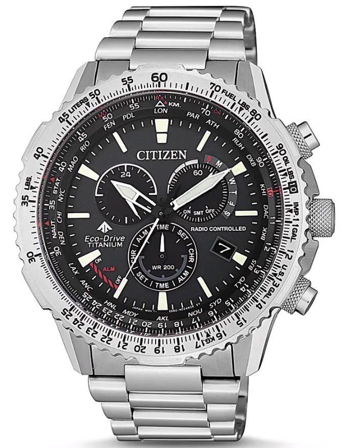 CTZ Watch Eco Drive Promaster Radio Controlled