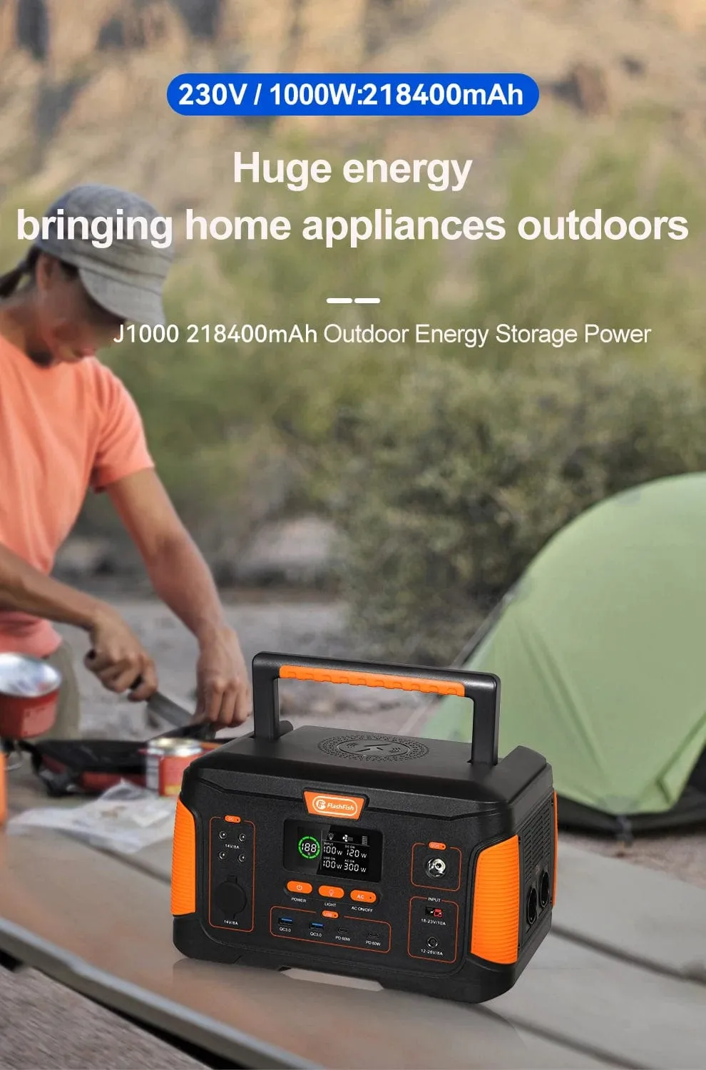 J1000PLUS Portable Power Station