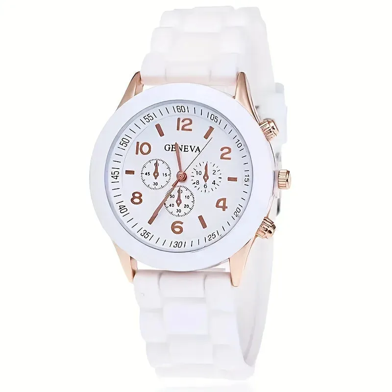 Necklace Earrings Bracelet Set Watches