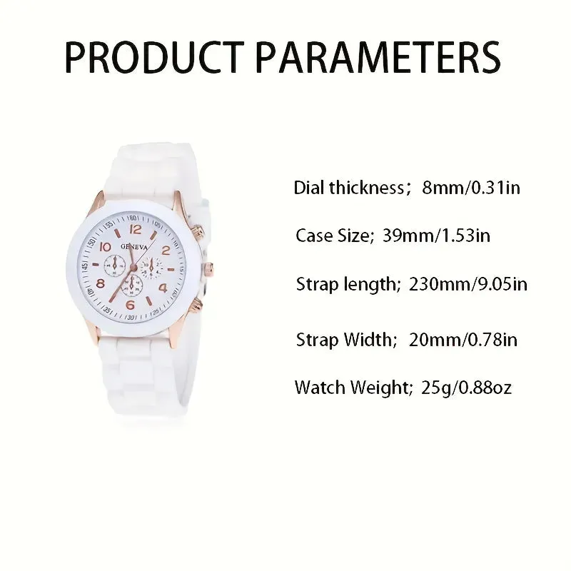 Necklace Earrings Bracelet Set Watches