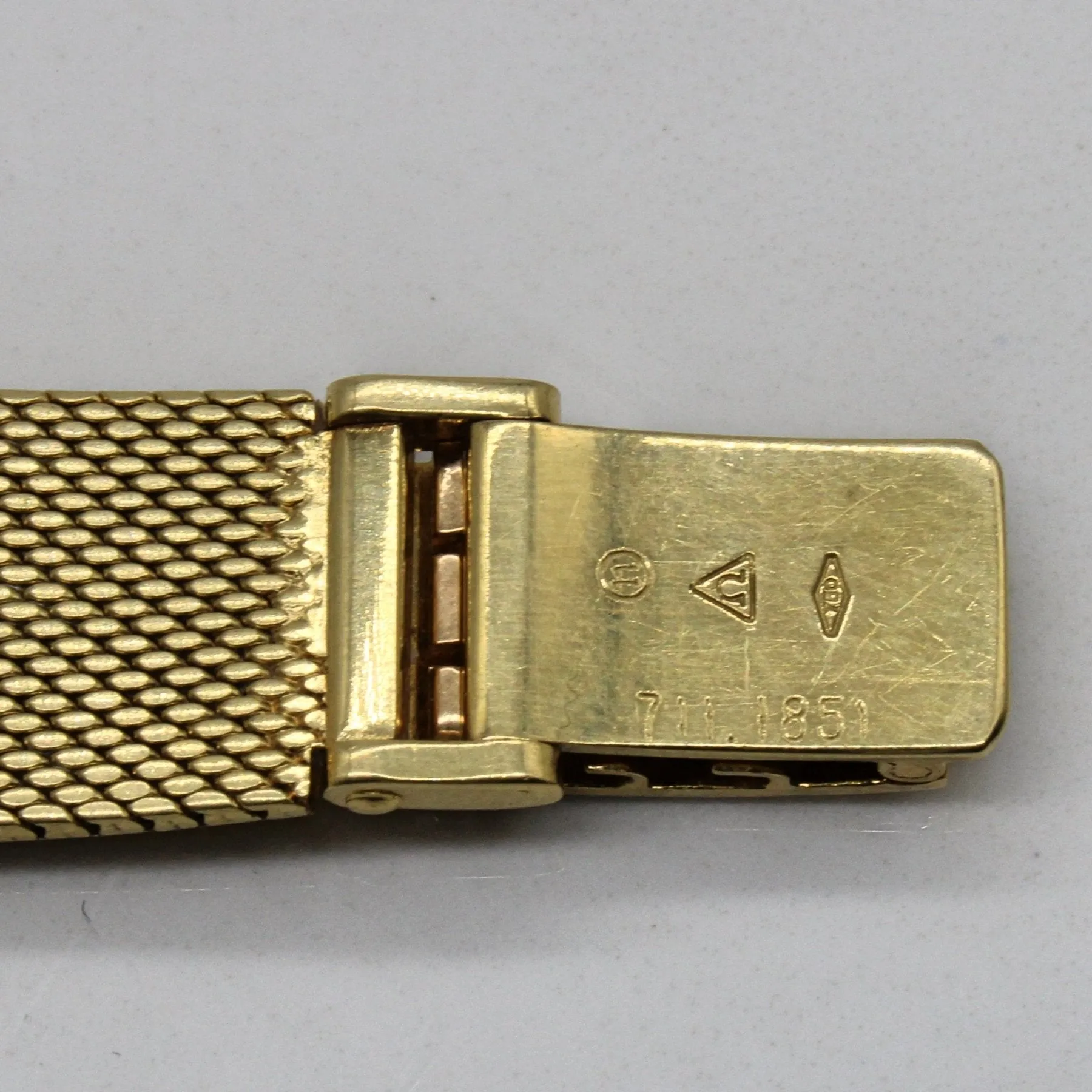 'Omega' Solid Gold De Ville Watch | 6.5" |