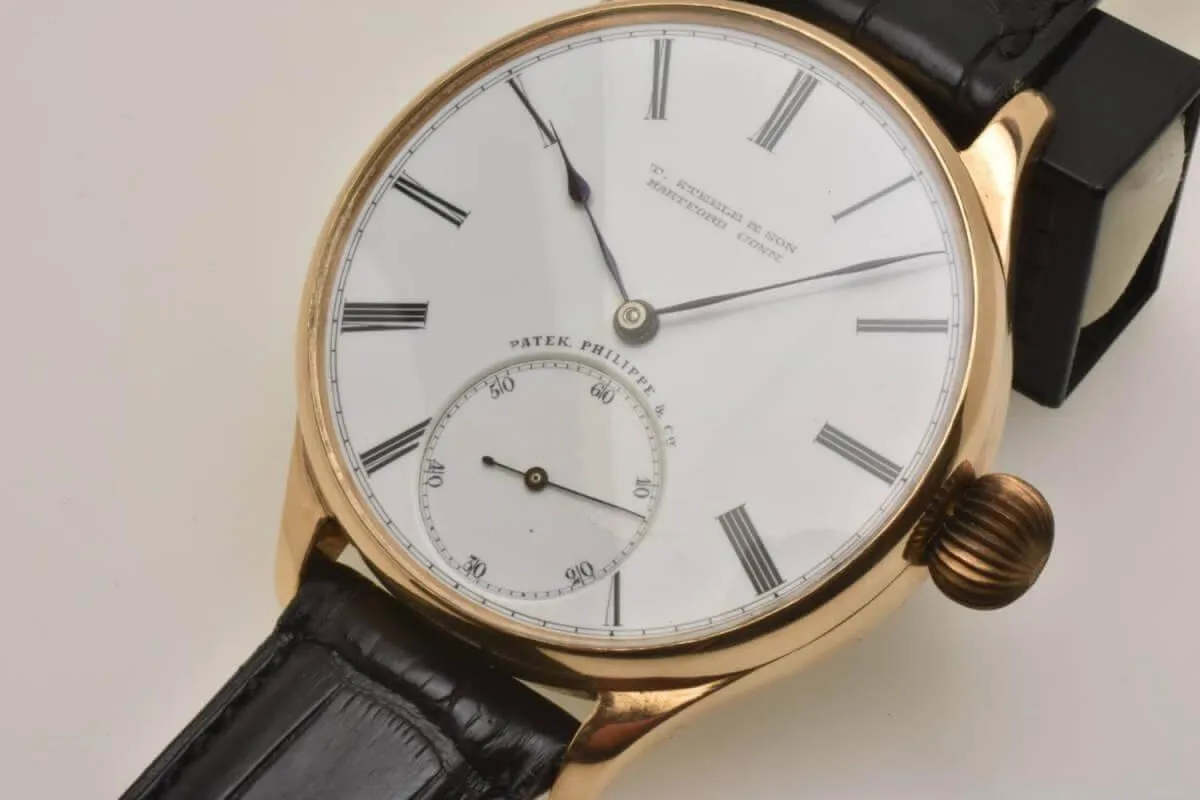 Patek Philippe Pocket Watch Converted Wristwatch 1900s