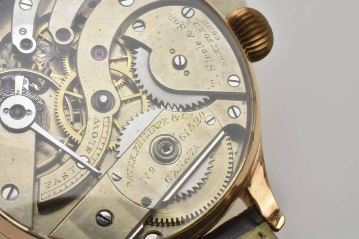 Patek Philippe Pocket Watch Converted Wristwatch 1900s