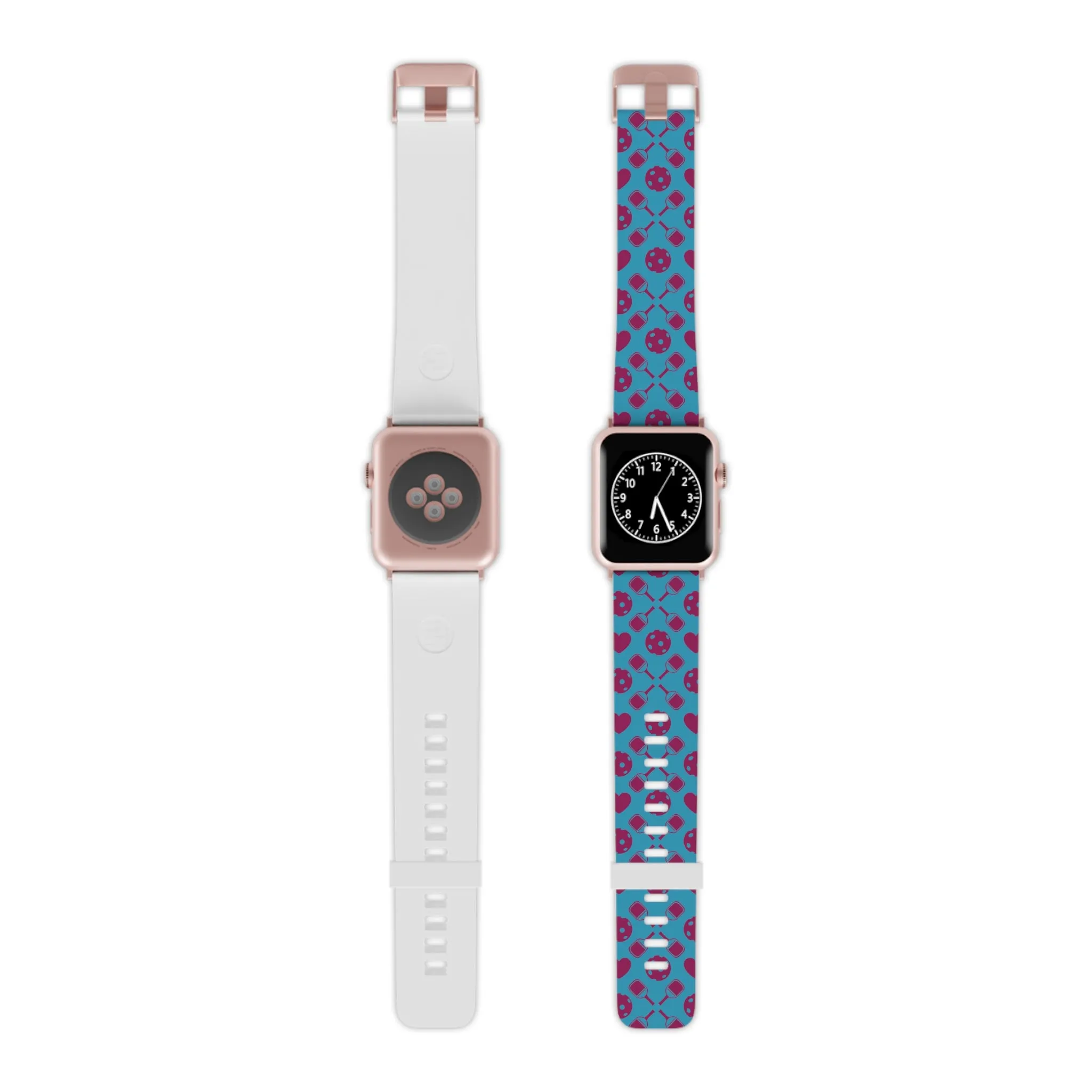 pickle ball pattern, Watch Band for Apple Watch, pickleball, pickle ball, gamer, tennis, ping pong, sports, watch band,