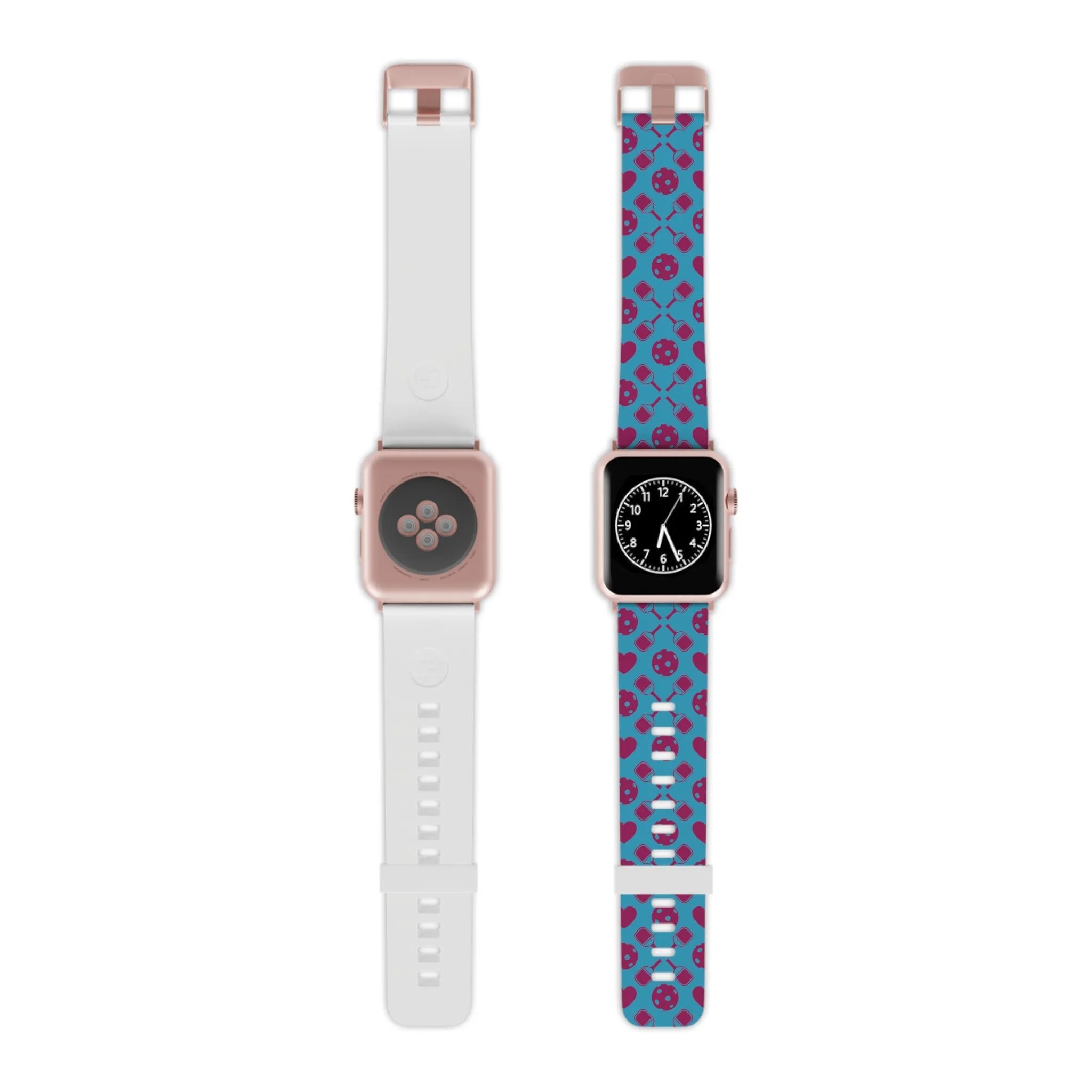 pickle ball pattern, Watch Band for Apple Watch, pickleball, pickle ball, gamer, tennis, ping pong, sports, watch band,