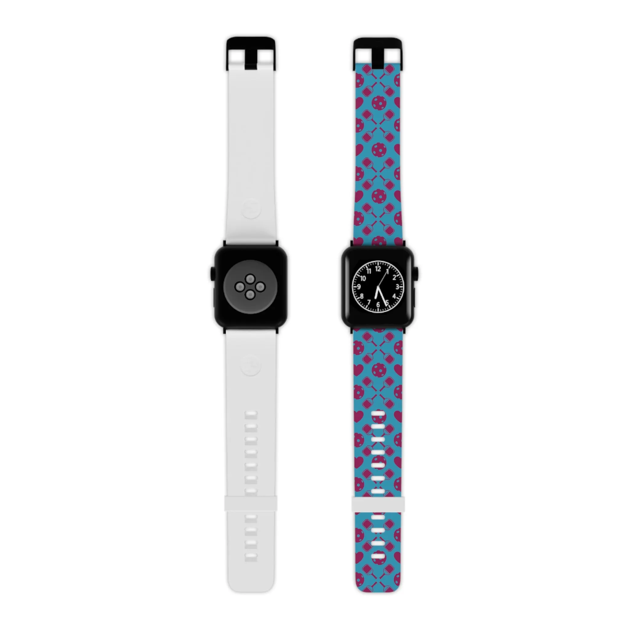 pickle ball pattern, Watch Band for Apple Watch, pickleball, pickle ball, gamer, tennis, ping pong, sports, watch band,