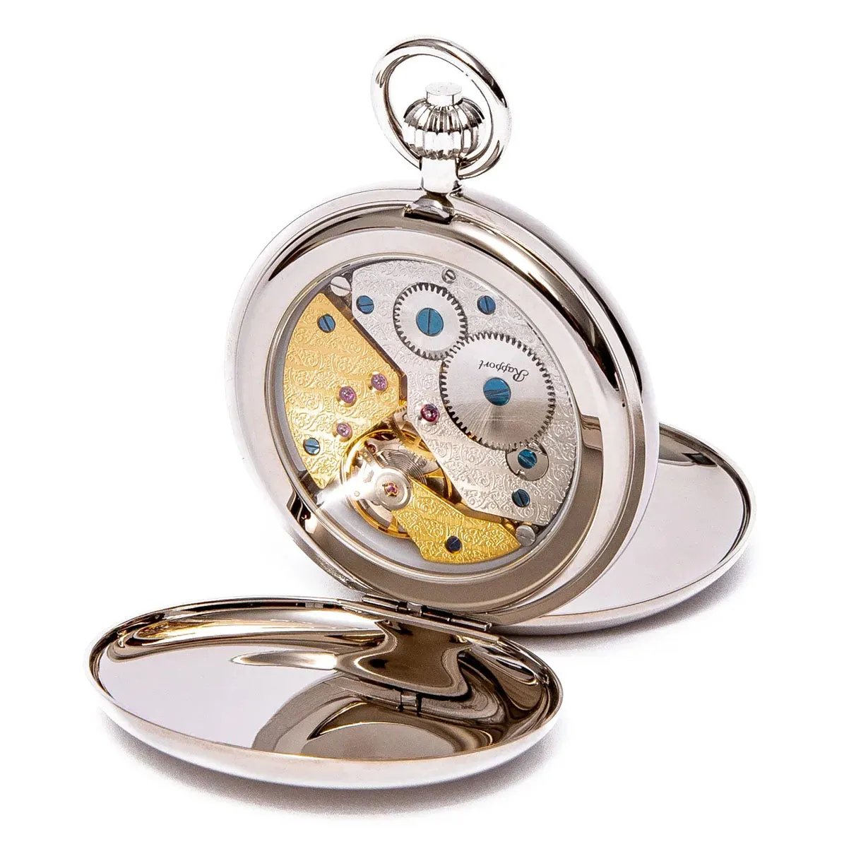 RAP Pocket Watch Mechanical Double Hunter