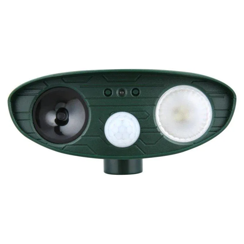 Ultrasonic Raccoon Repeller - PACK of 2 - Solar Powered - Get Rid of Raccoons in 48 Hours - CA